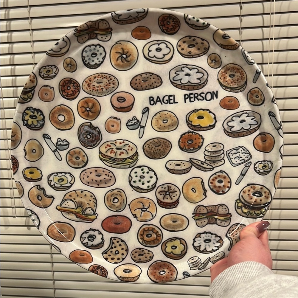 Bagel Person platter